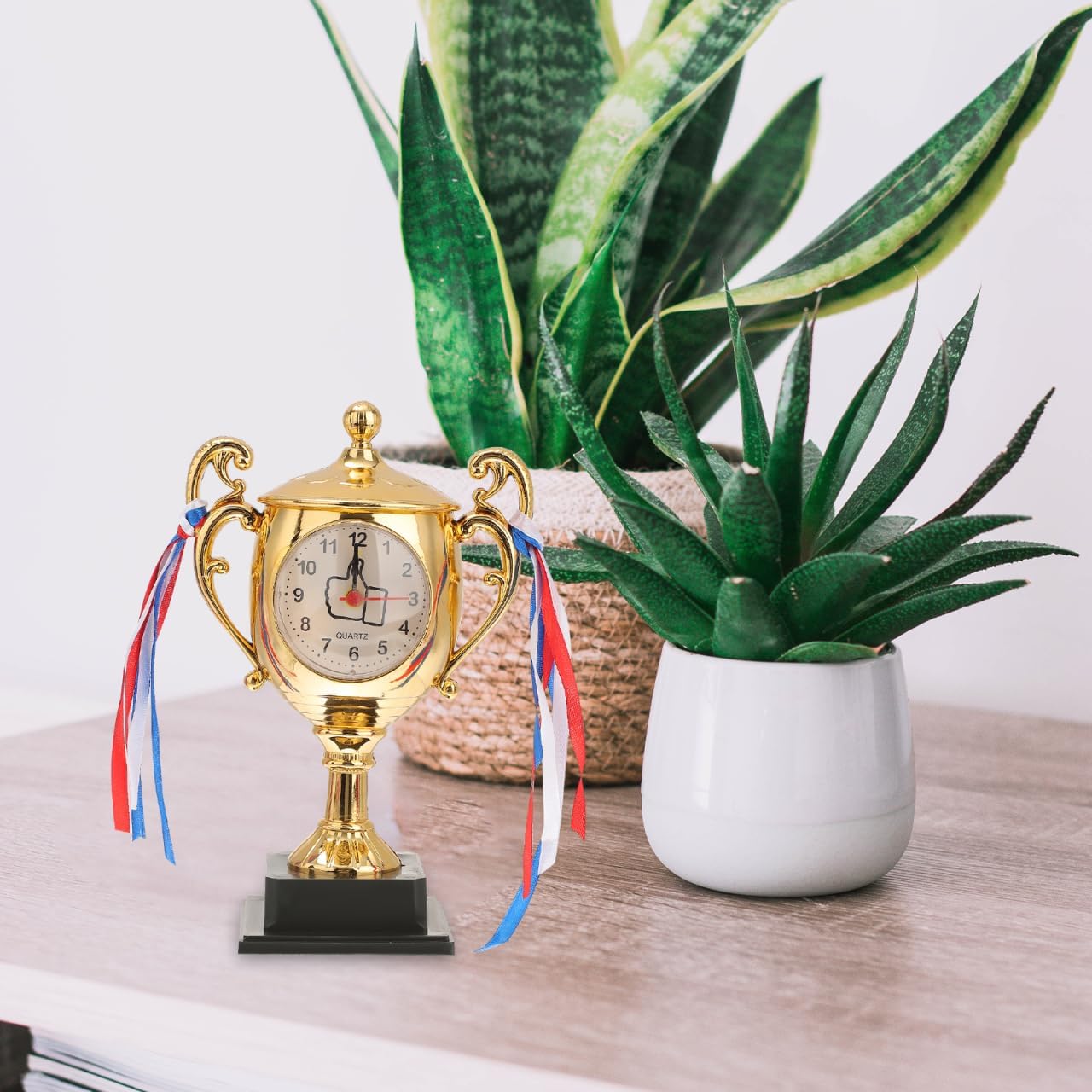 KESYOO Gold Trophy Alarm Clock for Kids and Adults