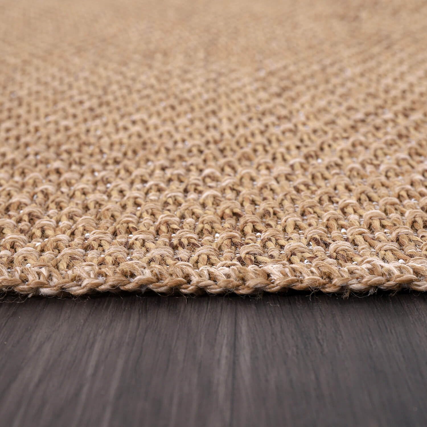 Lena Rug 2x7 Natural Jute Style Area Rug
