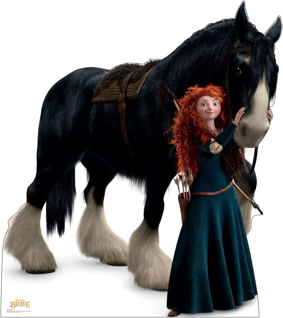 Cardboard People Merida and Angus Life Size Cutout
