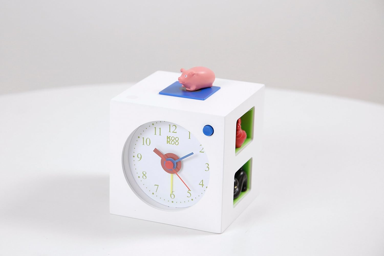 KOOKOO KidsAlarm White with Animal Sounds