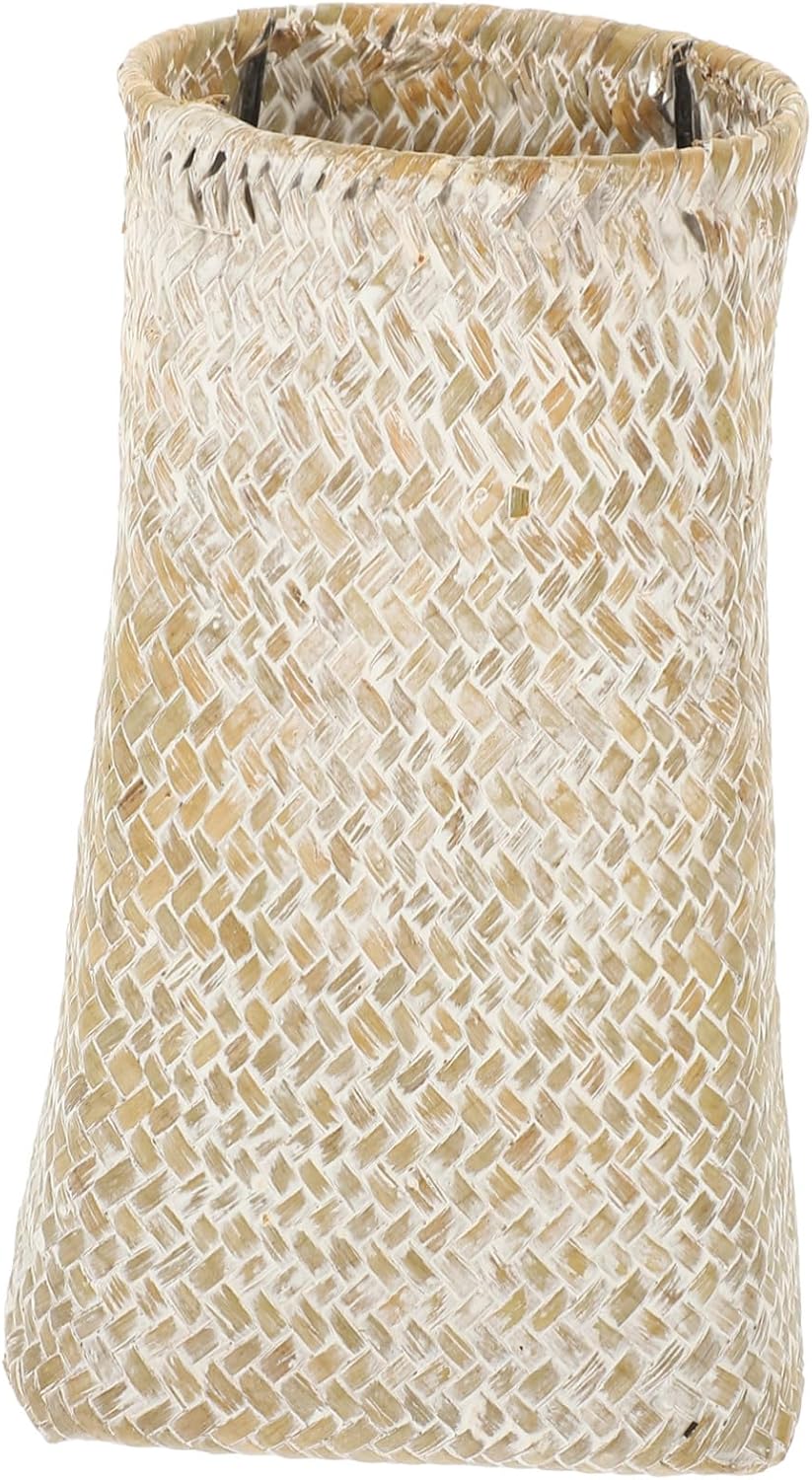 Seagrass Woven Flower Vase for Dried Flowers Nordic Style