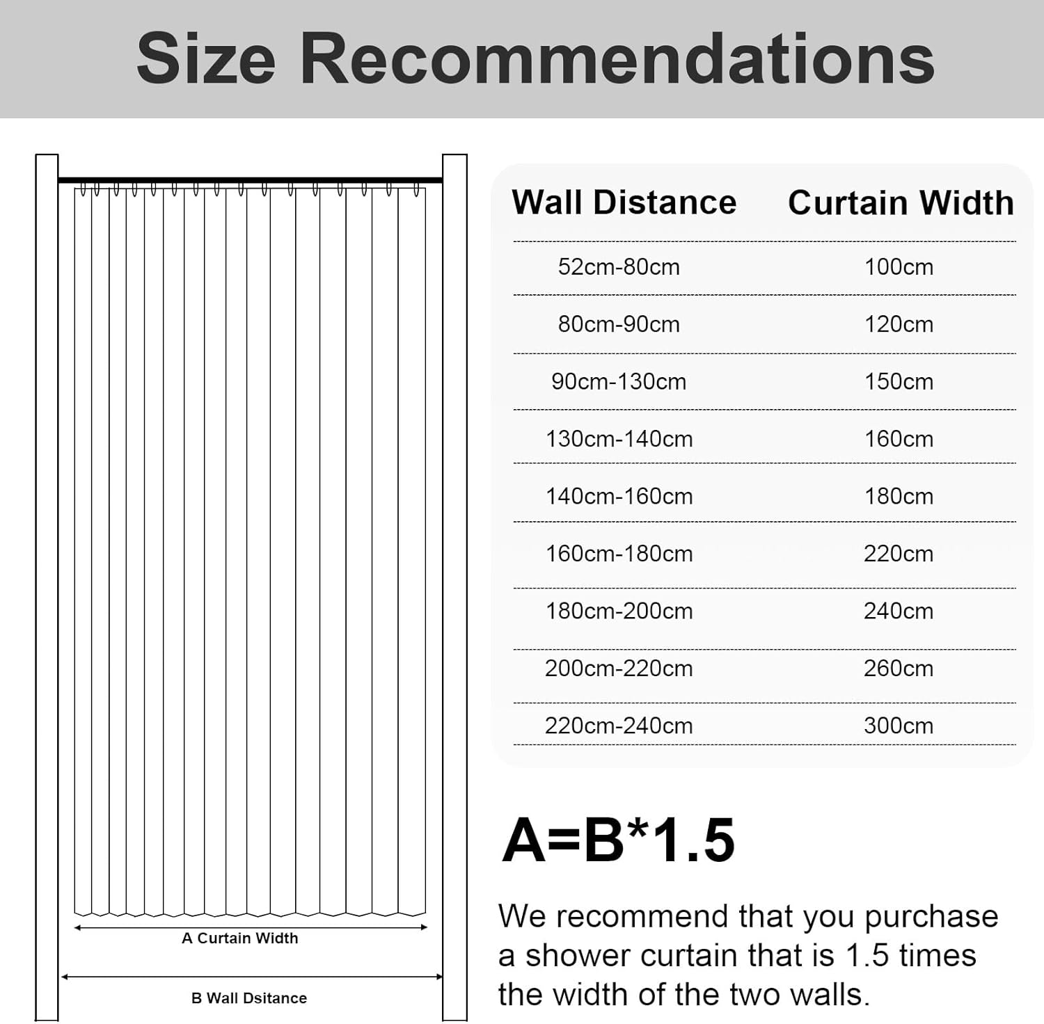 Magnetic Thermal Insulated Door Curtain Blue 118x87