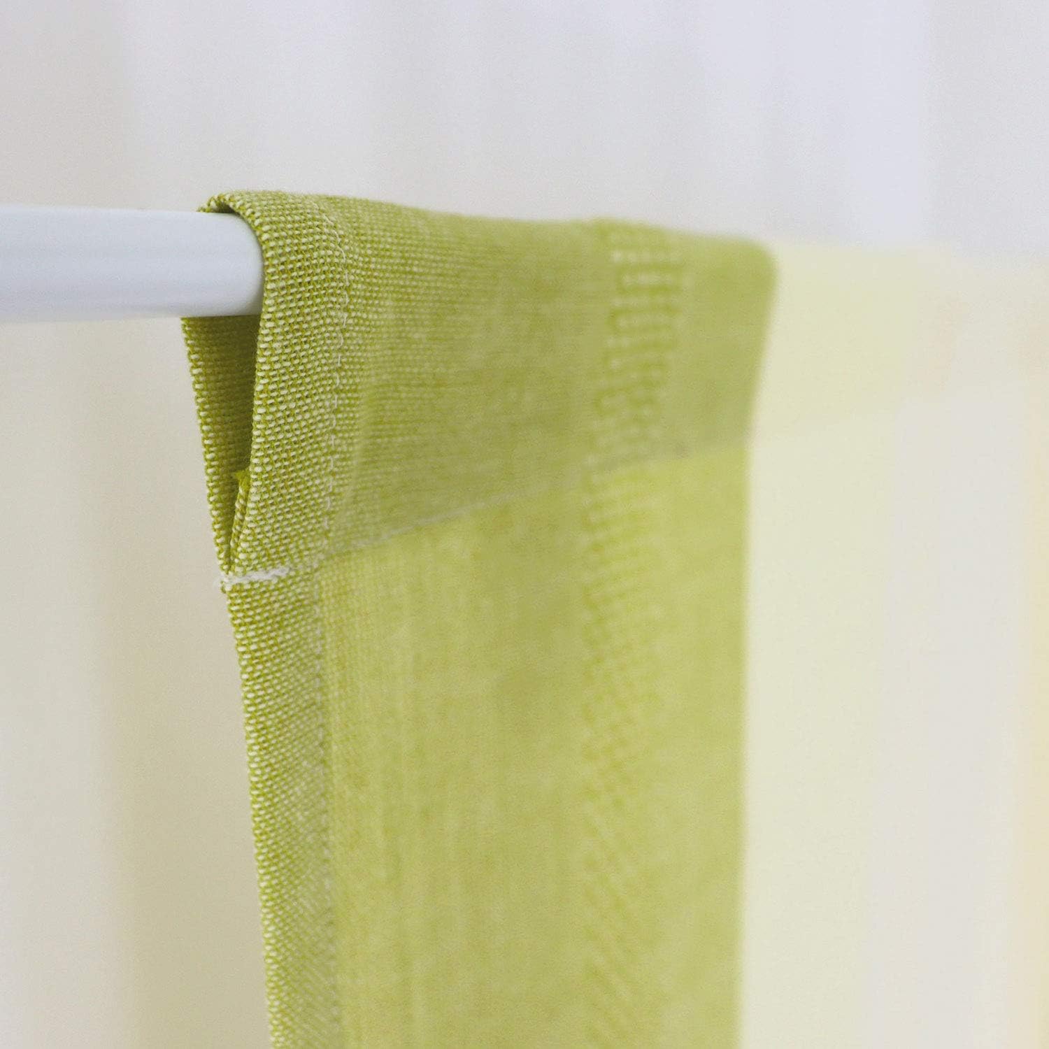 SunnyDayFabric Dooryway Curtain Green Tapestry Japanese Noren Matty Stripe