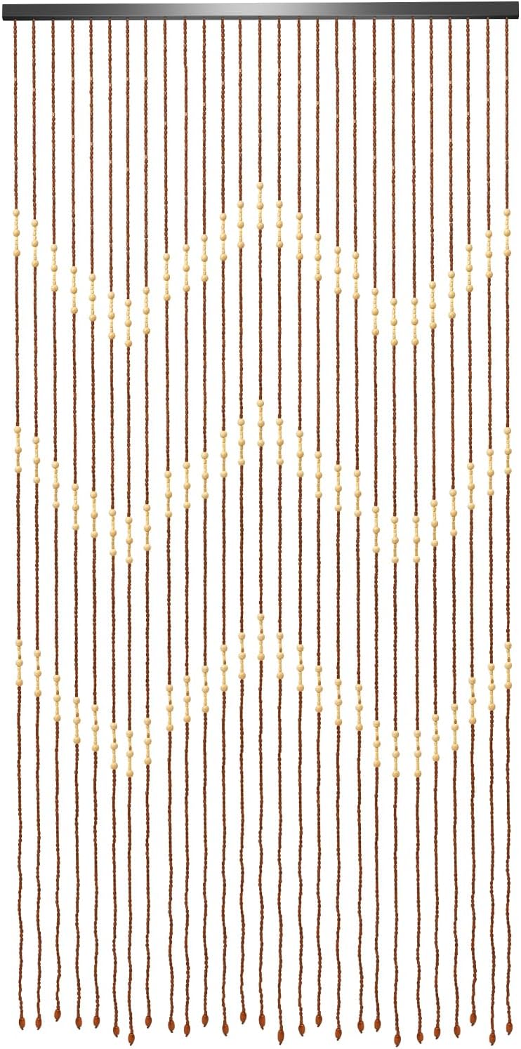Bamboo Bead Curtain for Doorway Privacy Decor 354x689in