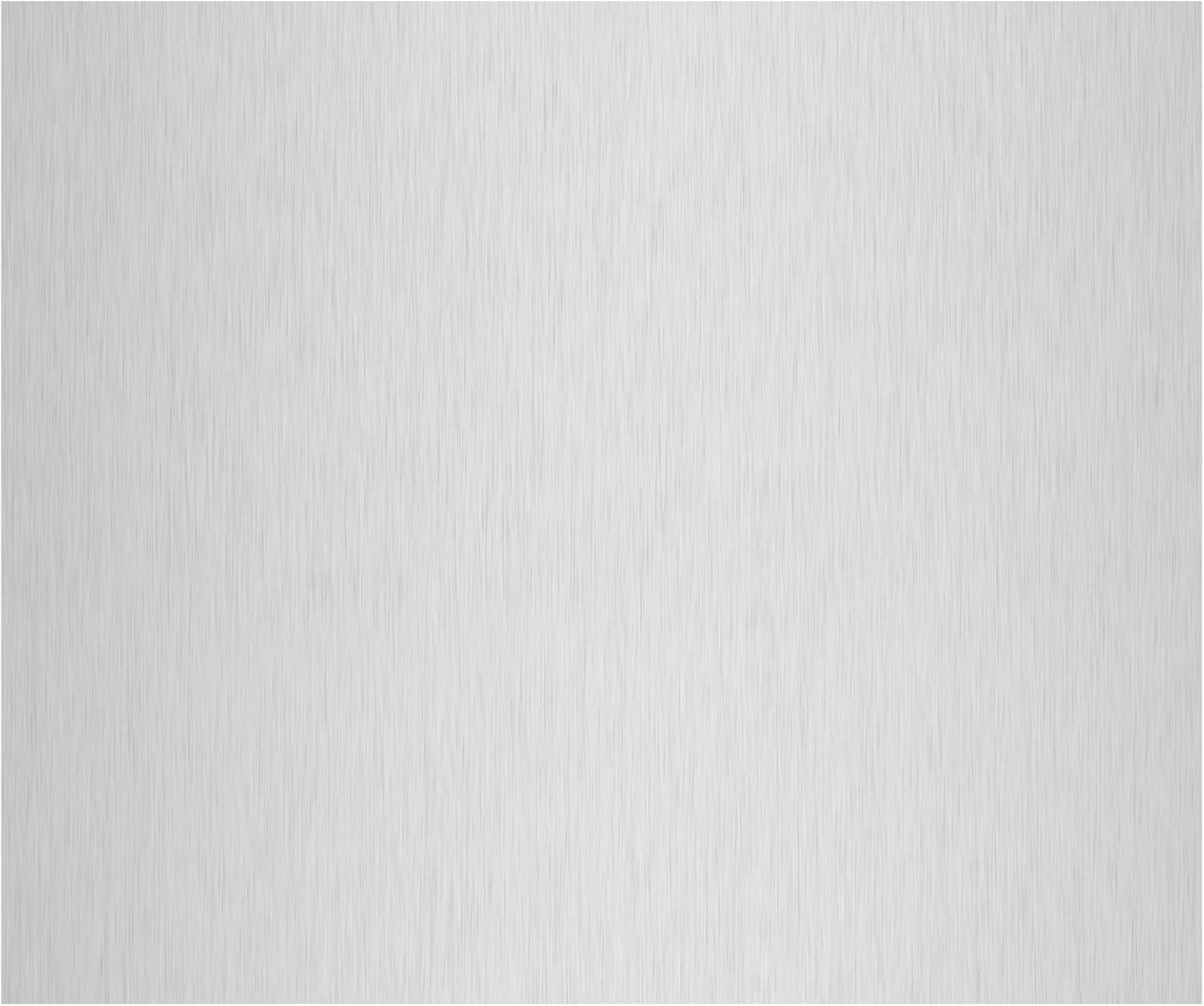 Small Magnetic Stainless Steel Memo Board Splashback 50x60cm Silver
