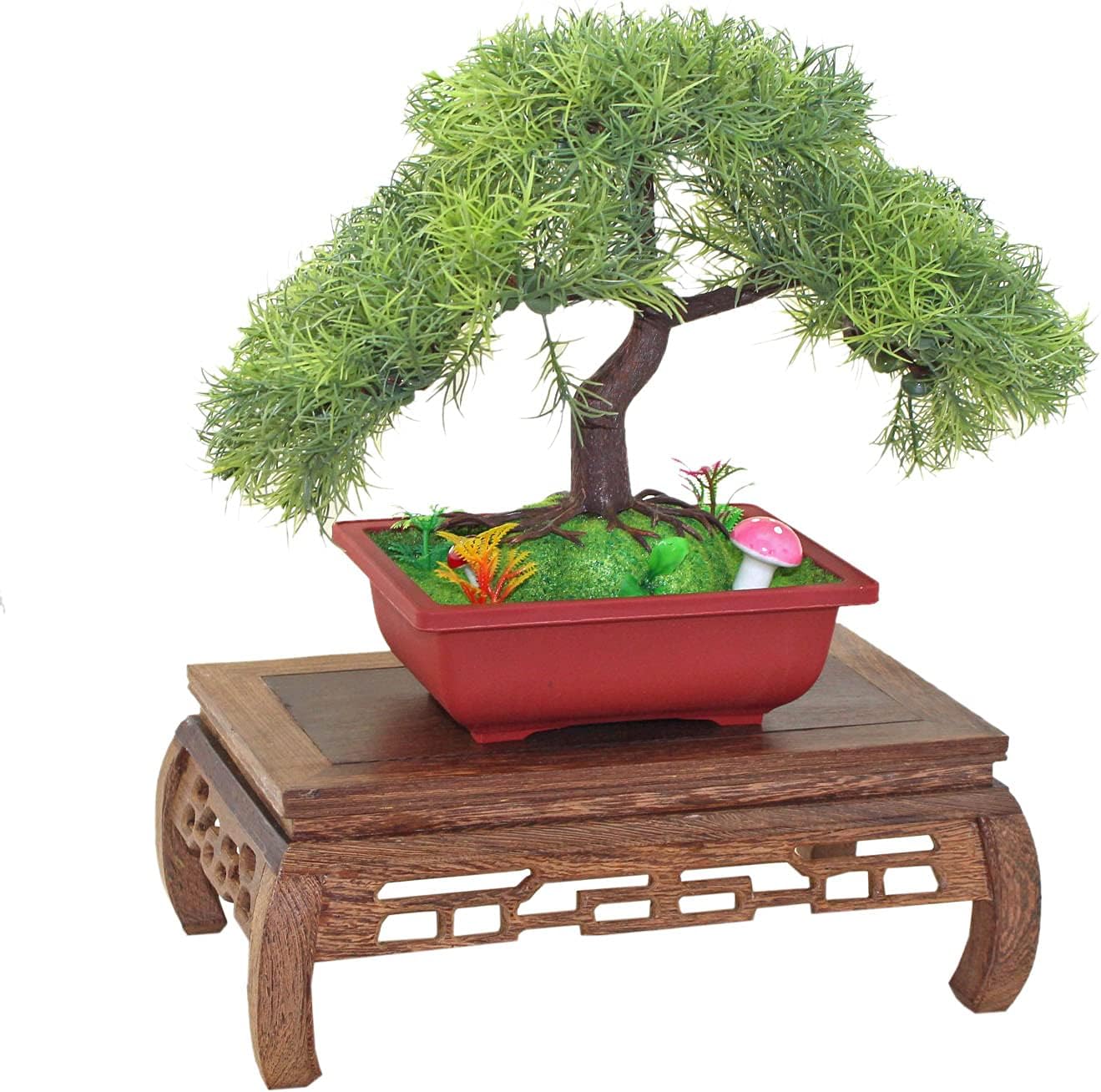 GOLDYWENDY Rectangular Wooden Display Stand