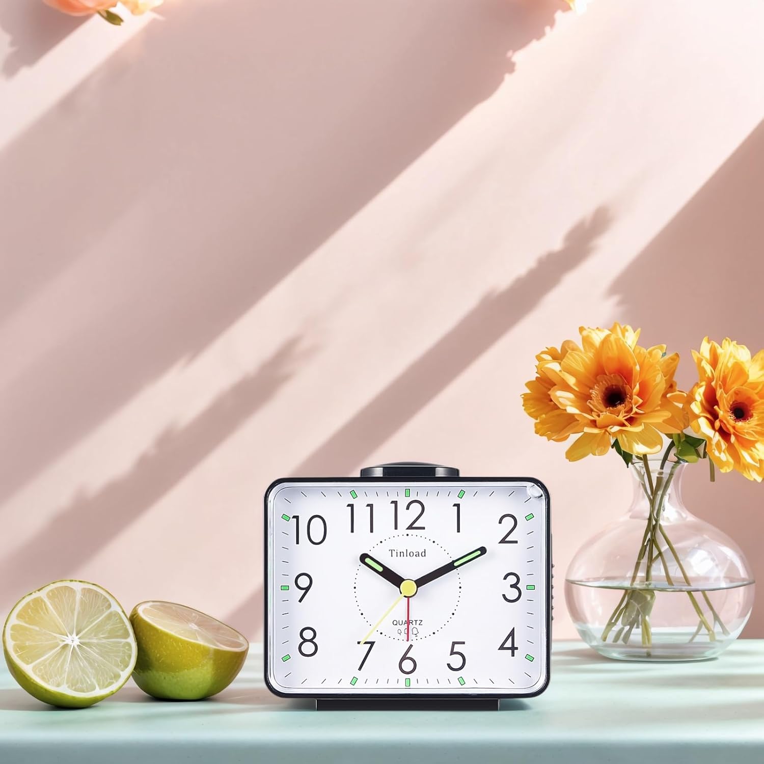 Loud Alarm Clock with Silent Mode for Heavy Sleepers