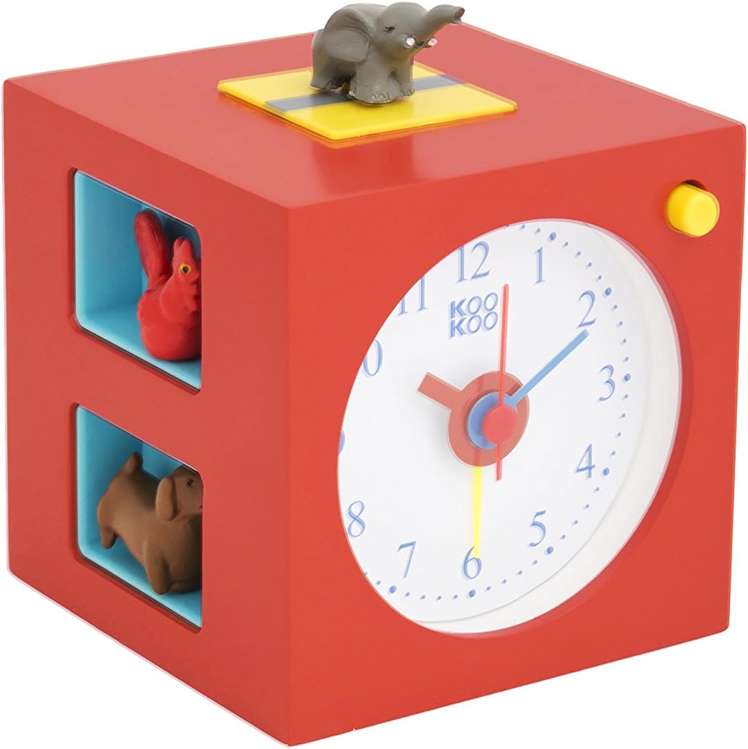 KOOKOO KidsAlarm with 5 Farm Animals and Wake-Up Sounds