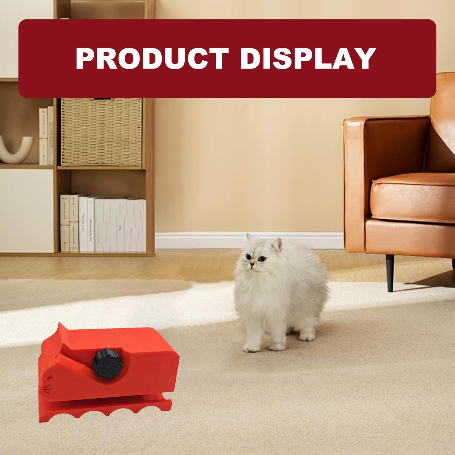 ROBOHOOK Cardboard Cutter for Cat Scratchers and DIY Projects Red