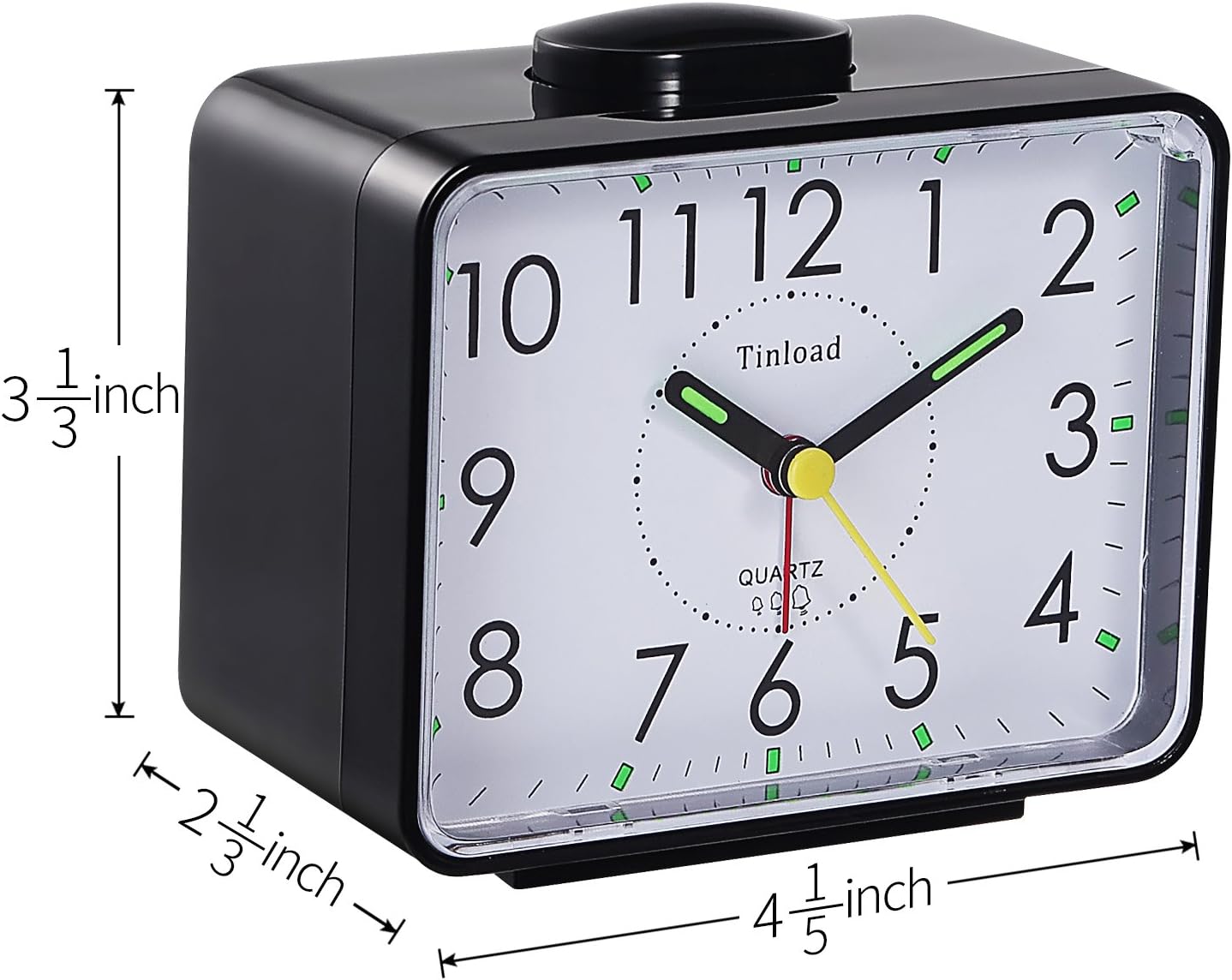 Loud Alarm Clock with Silent Mode for Heavy Sleepers