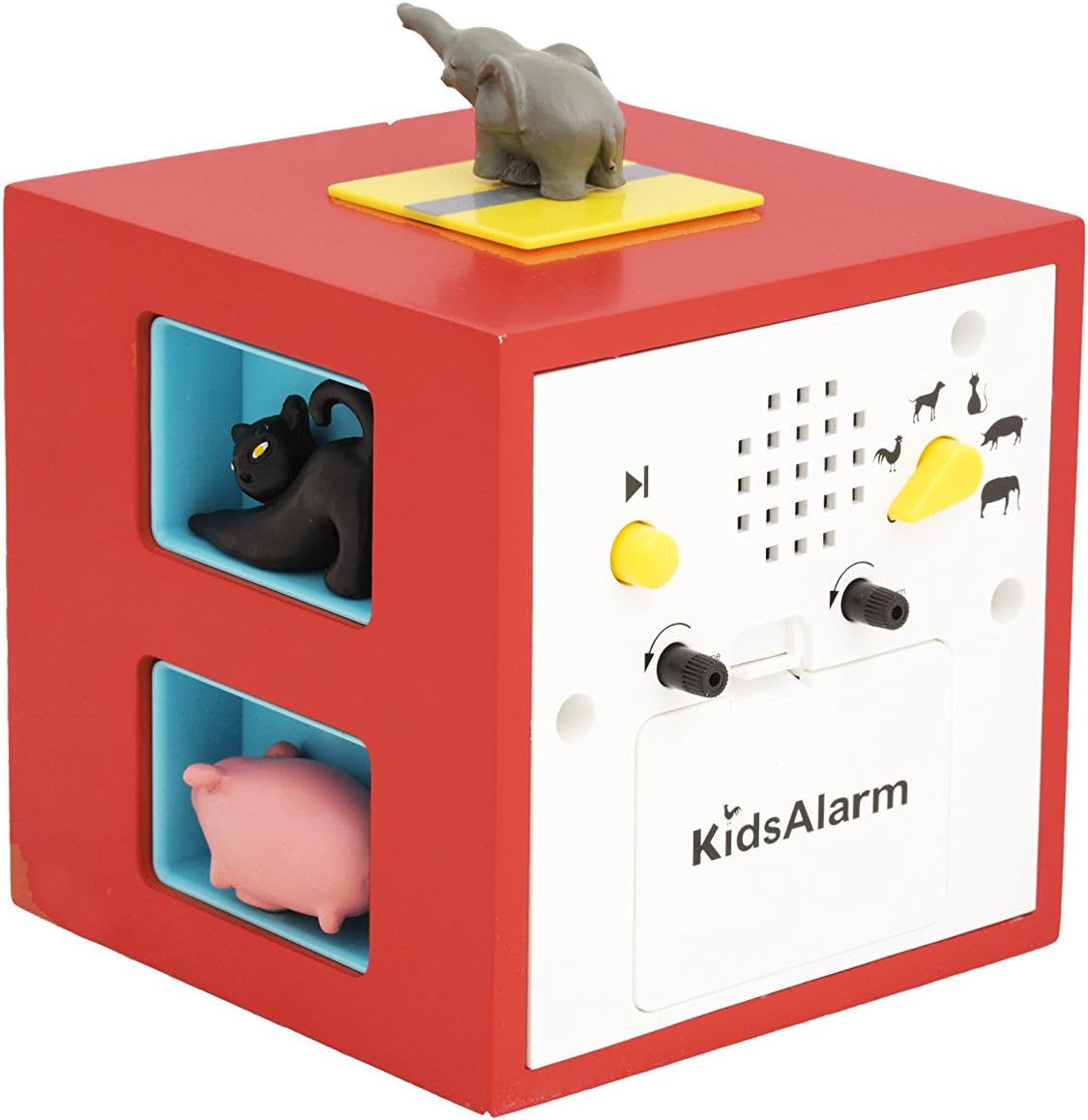 KOOKOO KidsAlarm with 5 Farm Animals and Wake-Up Sounds
