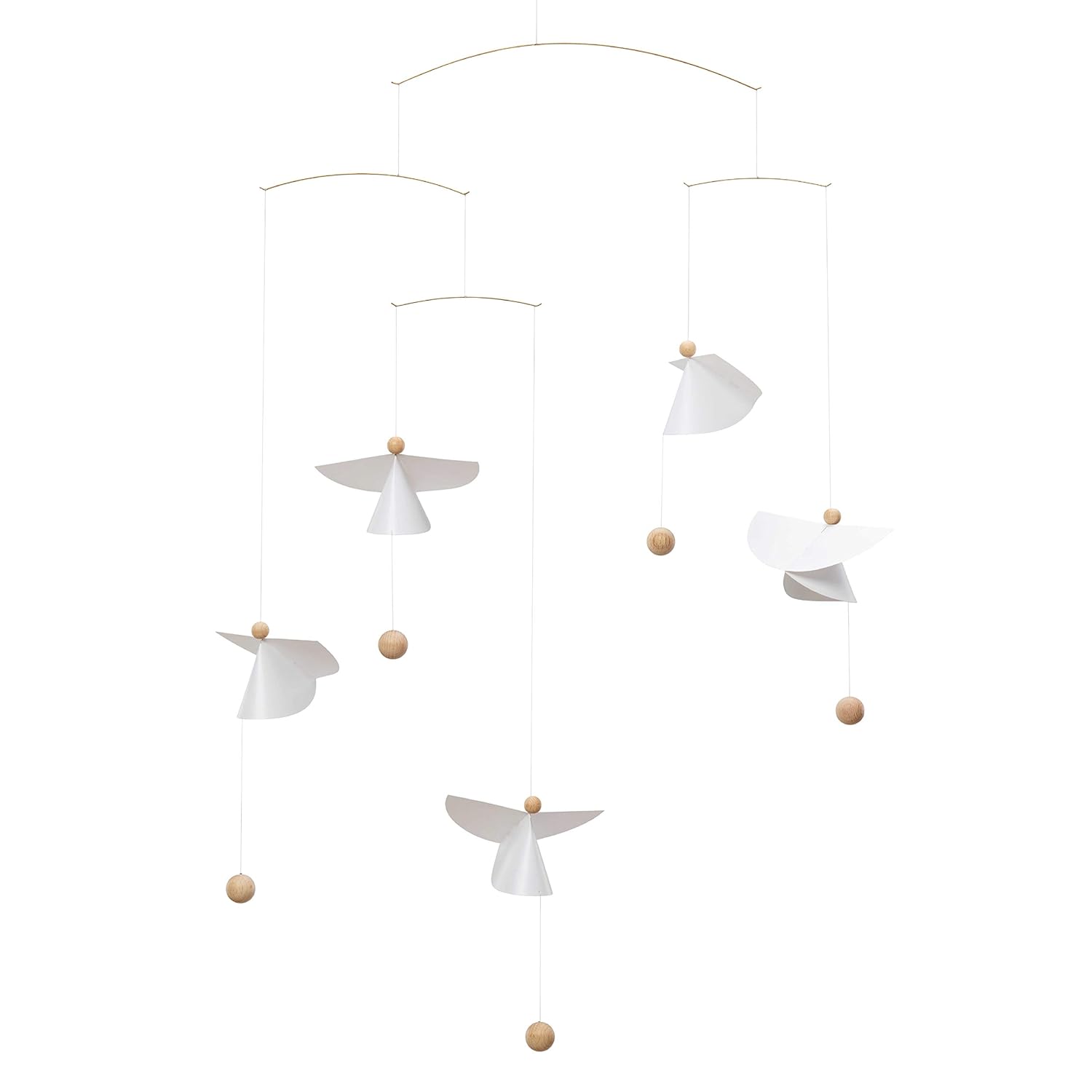 Guardian Angels Hanging Mobile - 26 Inches Handmade in Denmark