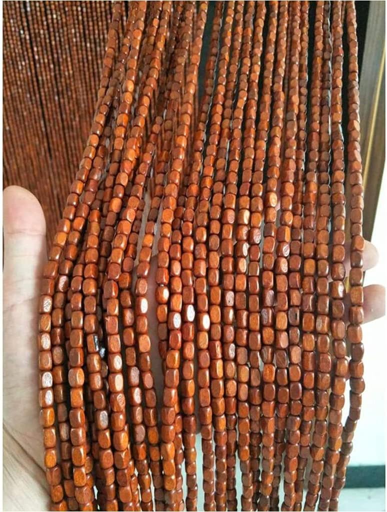 ZHOUXIAO 45 Strands Bamboo Beaded Curtain for Doorways and Room Dividers