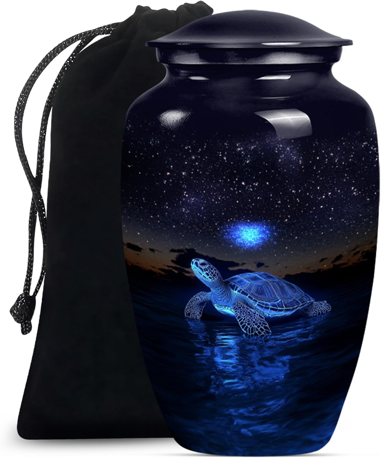Turtle Urn for Ashes - Set of 1 10 Inch