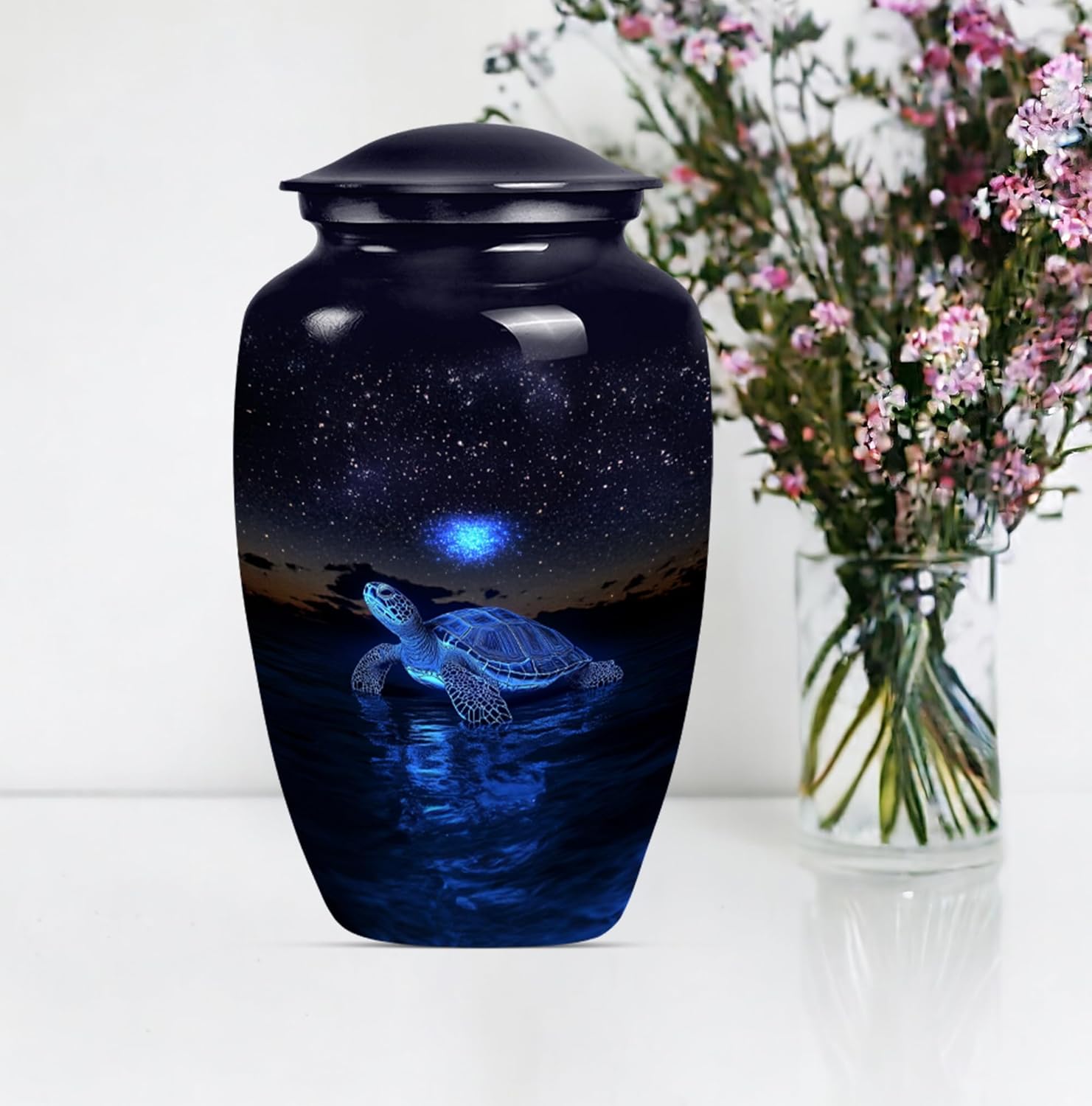 Turtle Urn for Ashes - Set of 1 10 Inch