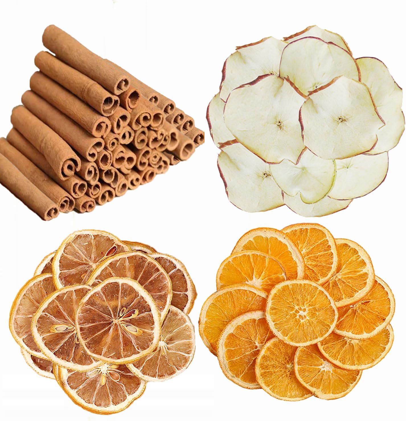 Dried Orange Cinnamon Potpourri Set for Home Decor