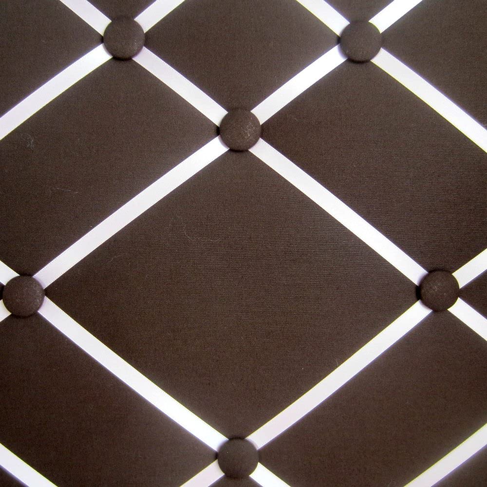 16x20 French Memory Board Bow Holder Chocolate Brown and Pink