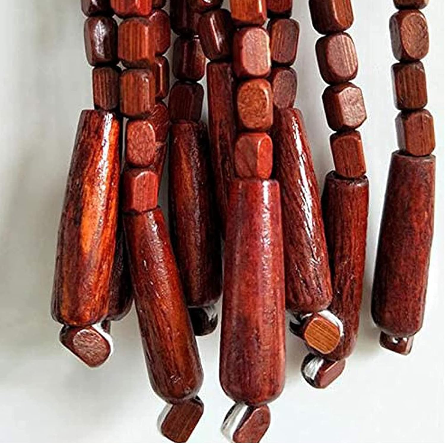 Natural Bamboo Beaded Curtain for Doorways