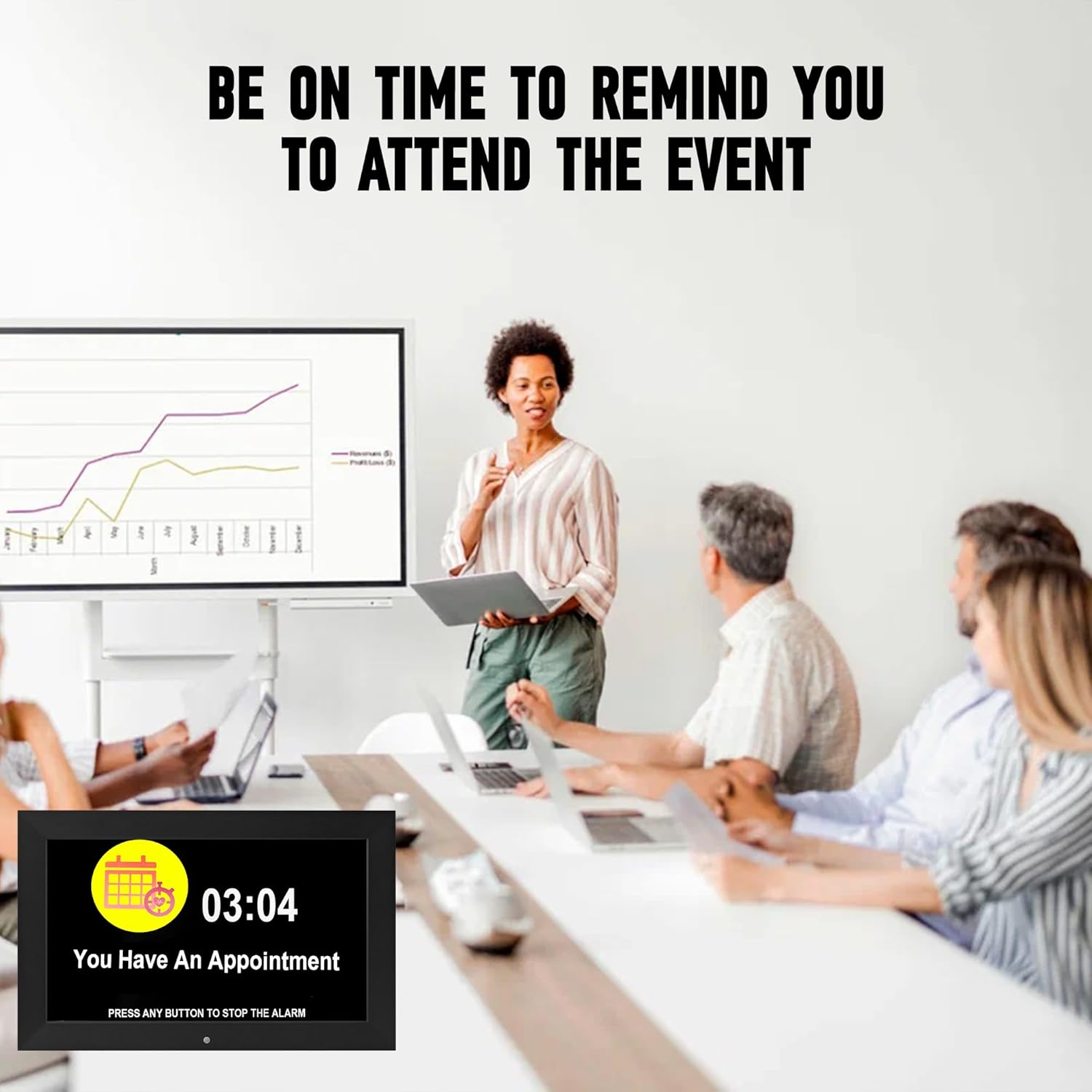 101 Inch Large Digital Wall Clock for Seniors