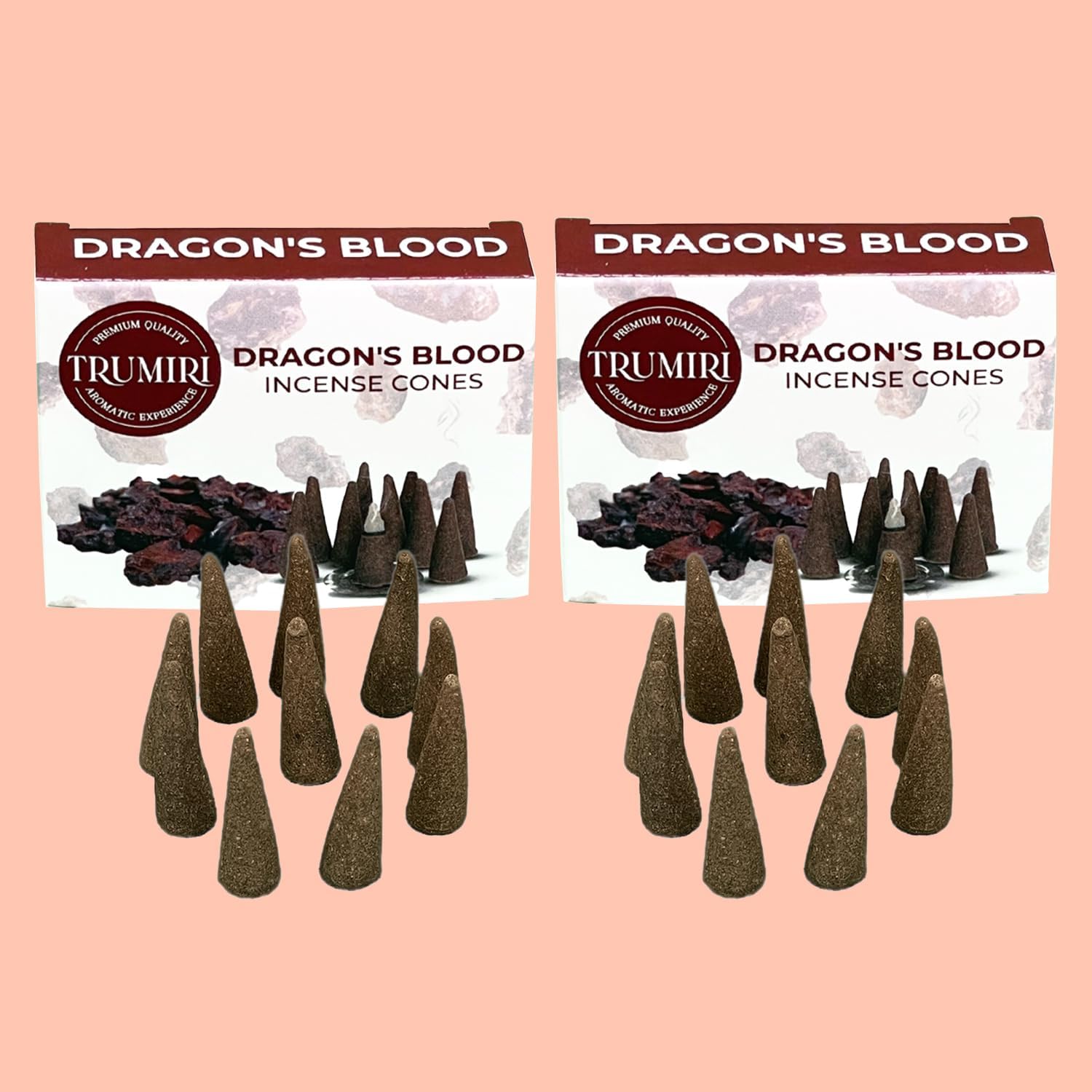 Dragons Blood Incense - 60 Cones Six Packs of 10