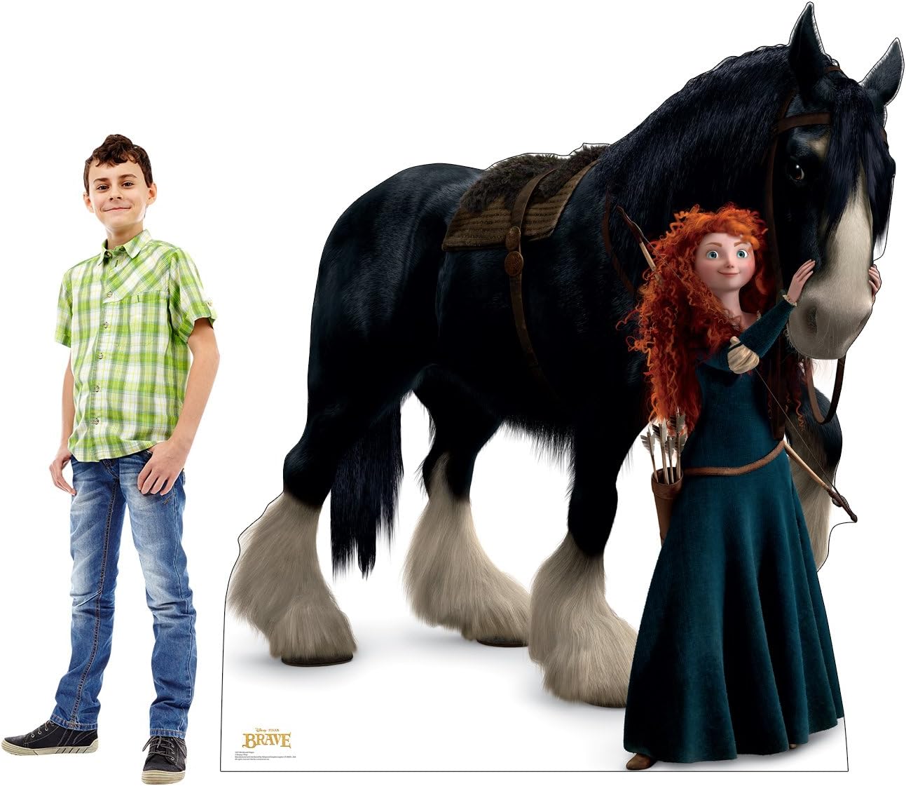 Cardboard People Merida and Angus Life Size Cutout