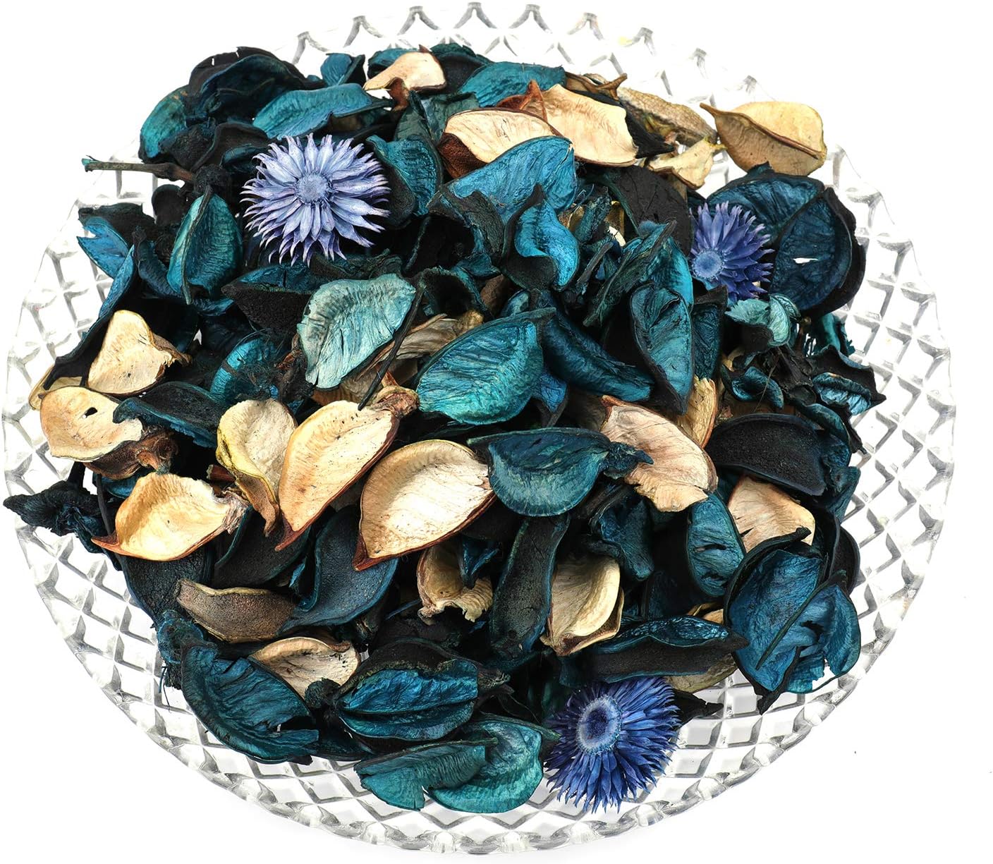 Yesland 3 Pack Potpourri Bag Ocean Scent Blue Petal 5oz