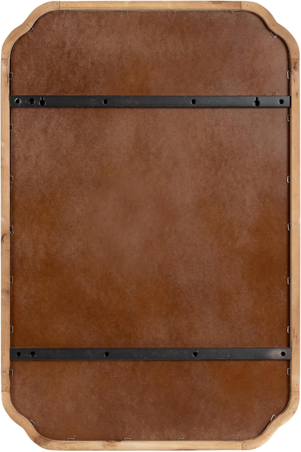 Kate and Laurel Marston Magnetic Chalkboard 20x30 Rustic Brown