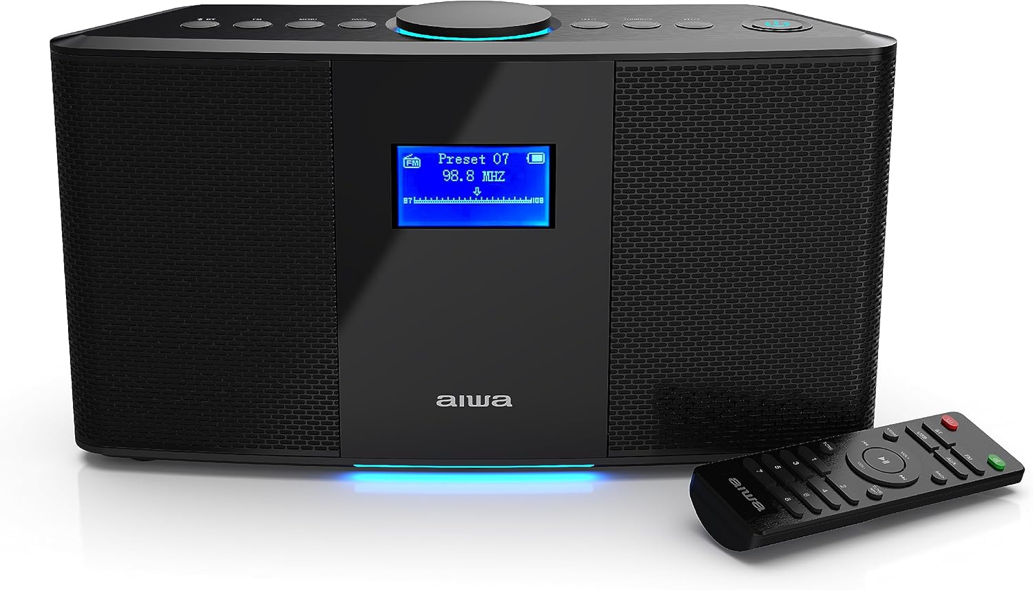 Aiwa Wireless Speaker with Bluetooth and FM Radio