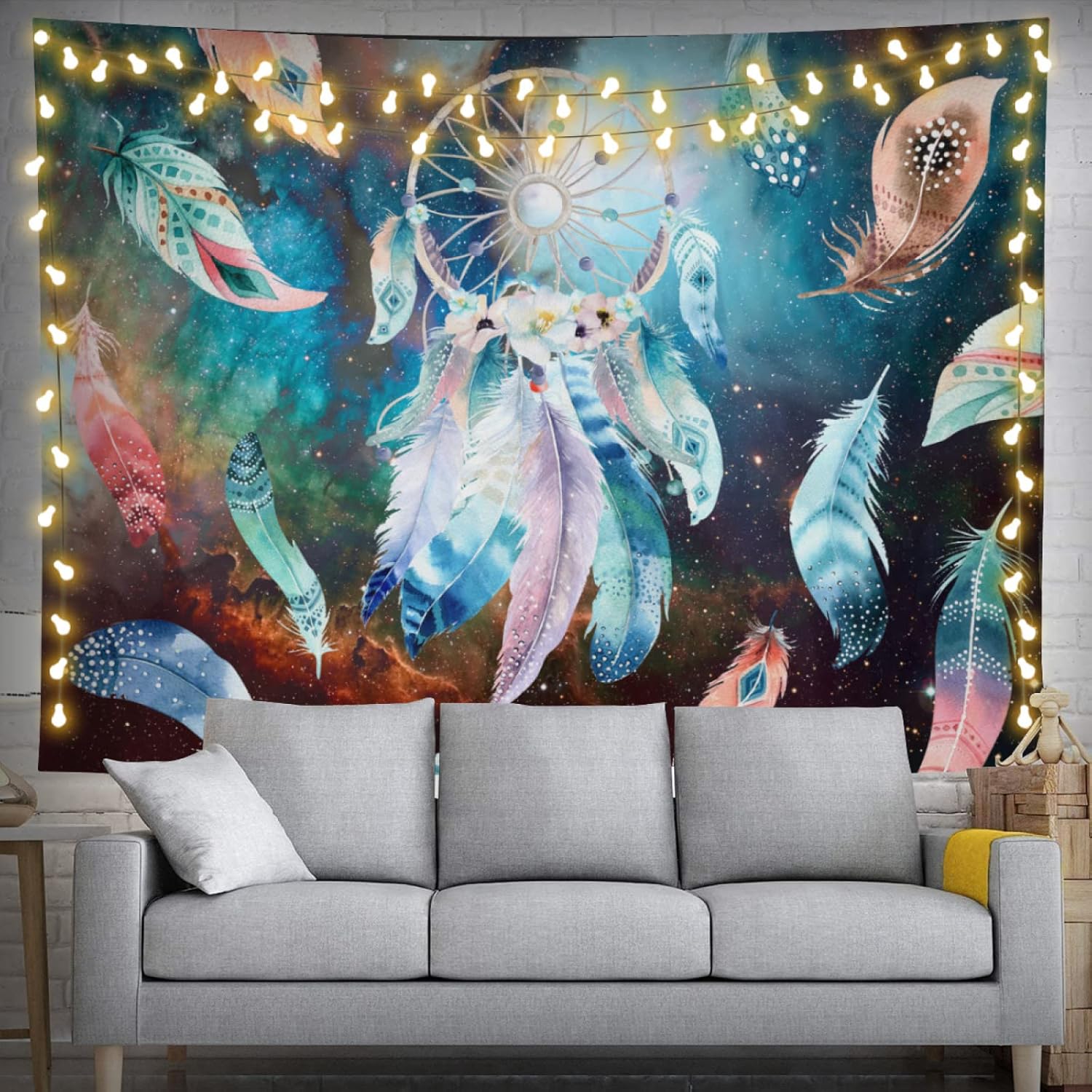 Feelacle Dreamcatcher Tapestry 60x40 Inch Wall Hanging