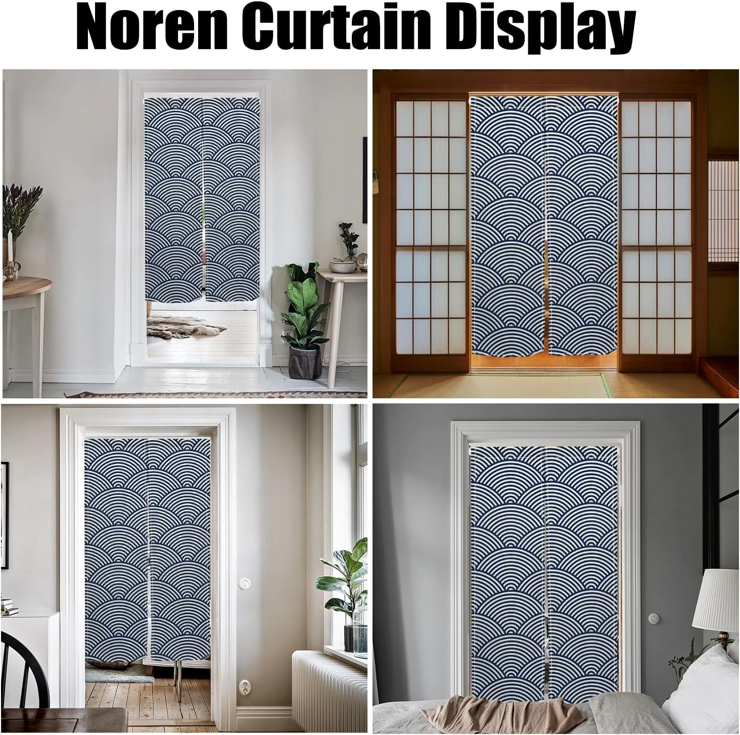 Japanese Style Noren Door Curtain for Privacy