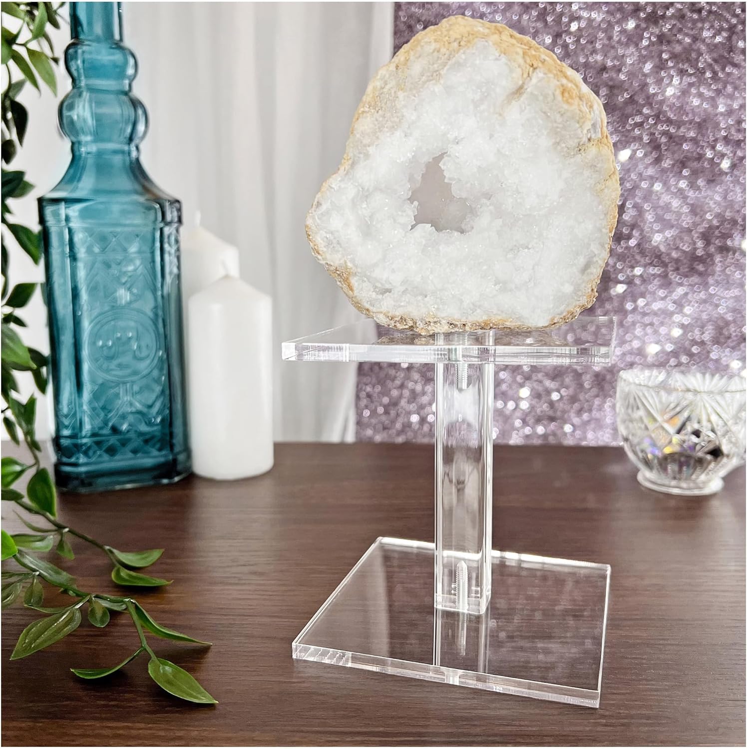 Plymor Clear Acrylic Square Display Riser