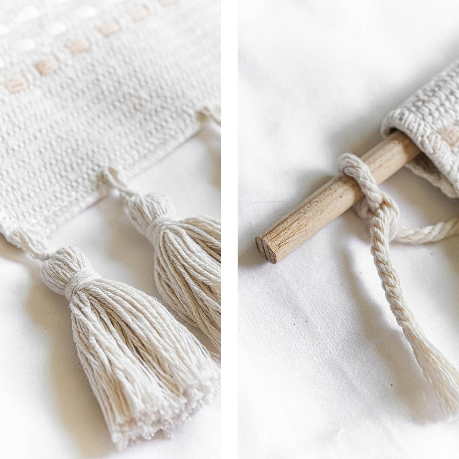 BlissBlush Boho Tassel Wall Hanging Tapestry