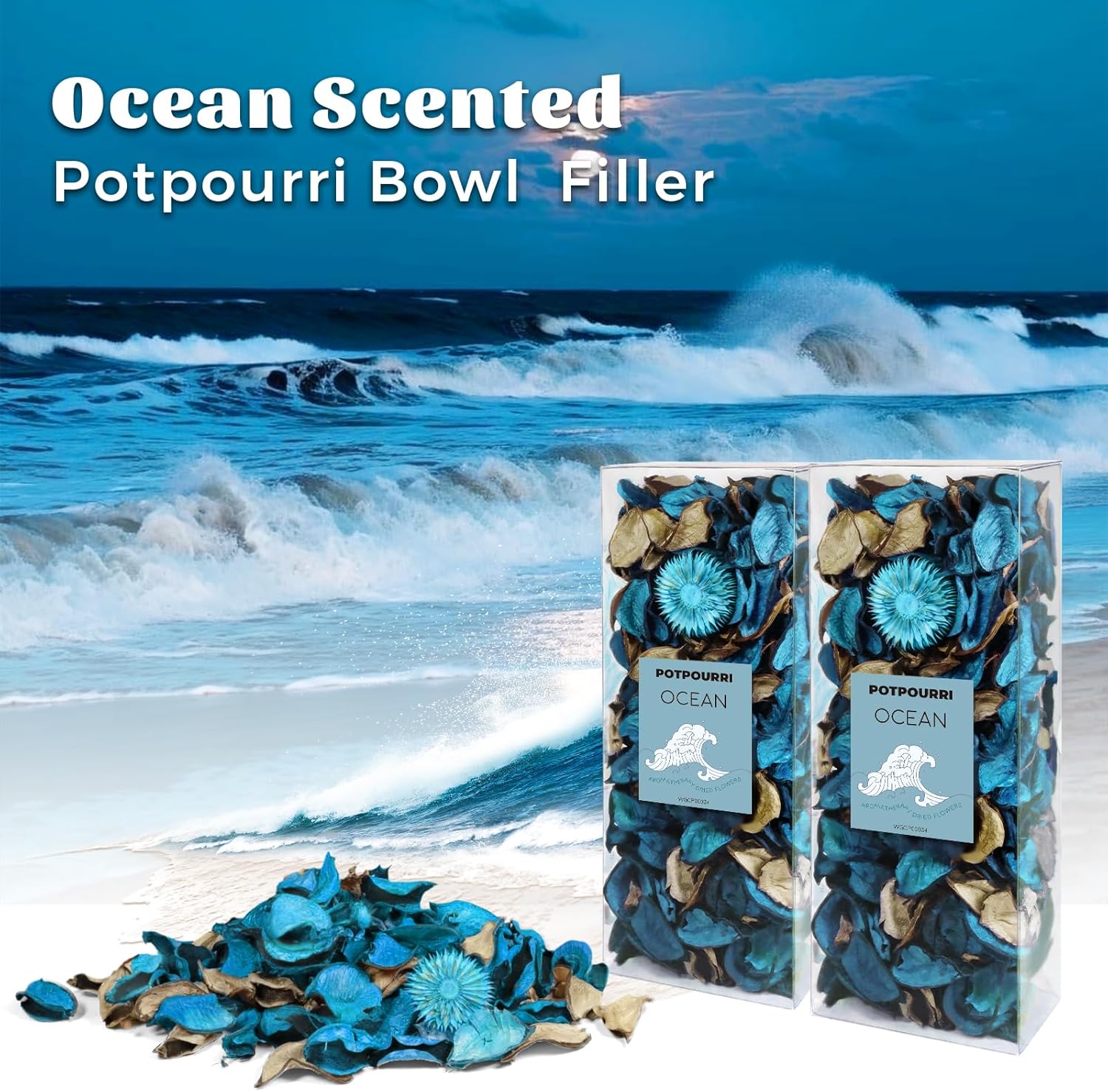 STRN Ocean Scented Potpourri Bowl Filler
