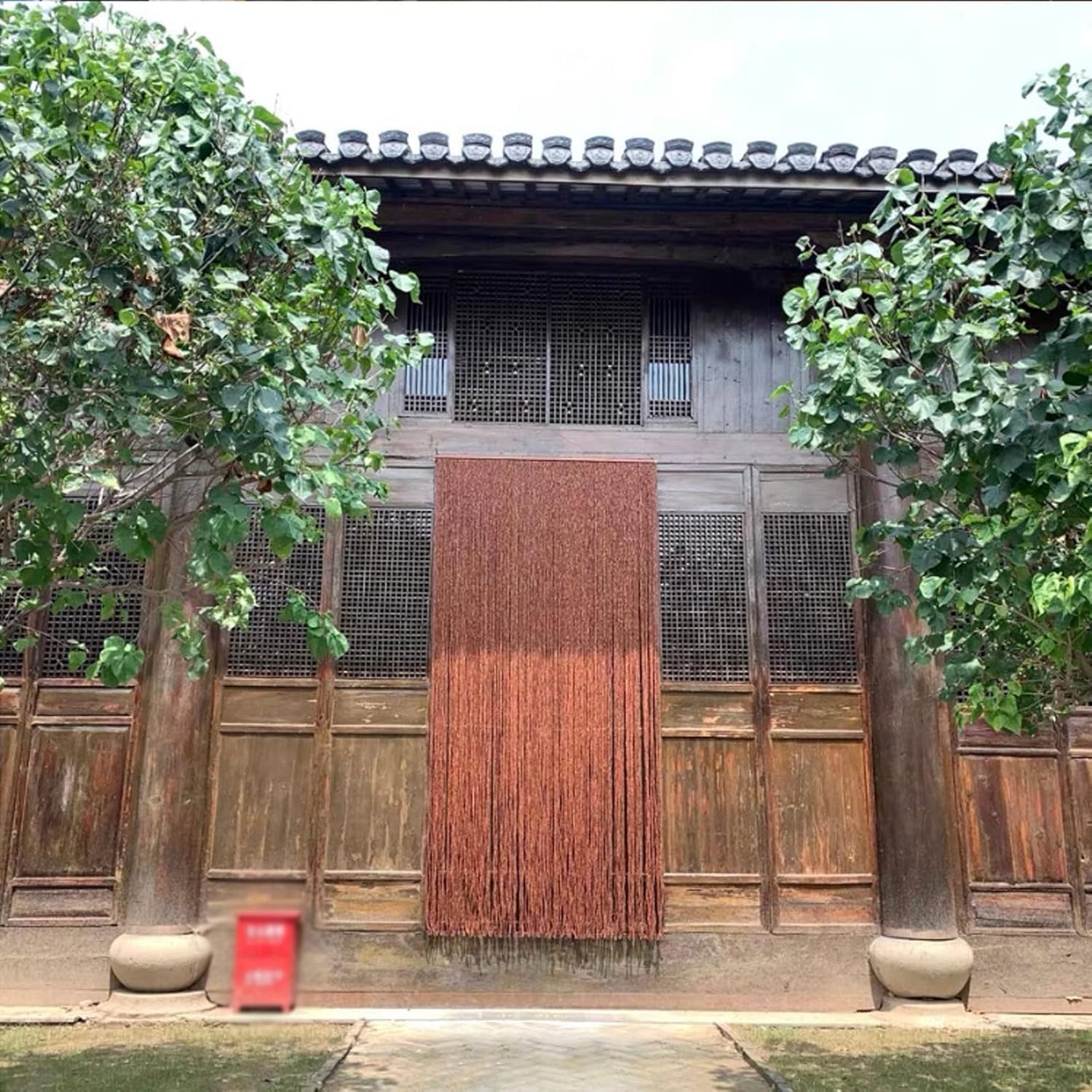Bamboo Bead Curtain with Fittings Custom 80 Strands