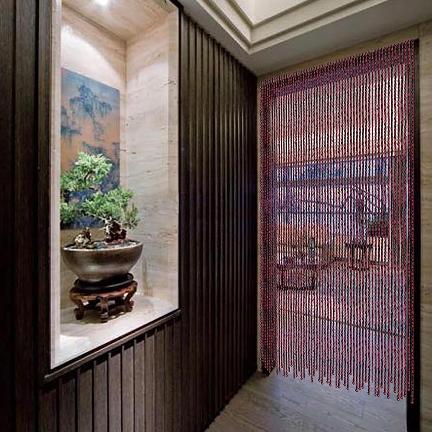 Jolan Bamboo Bead Curtain for Doors