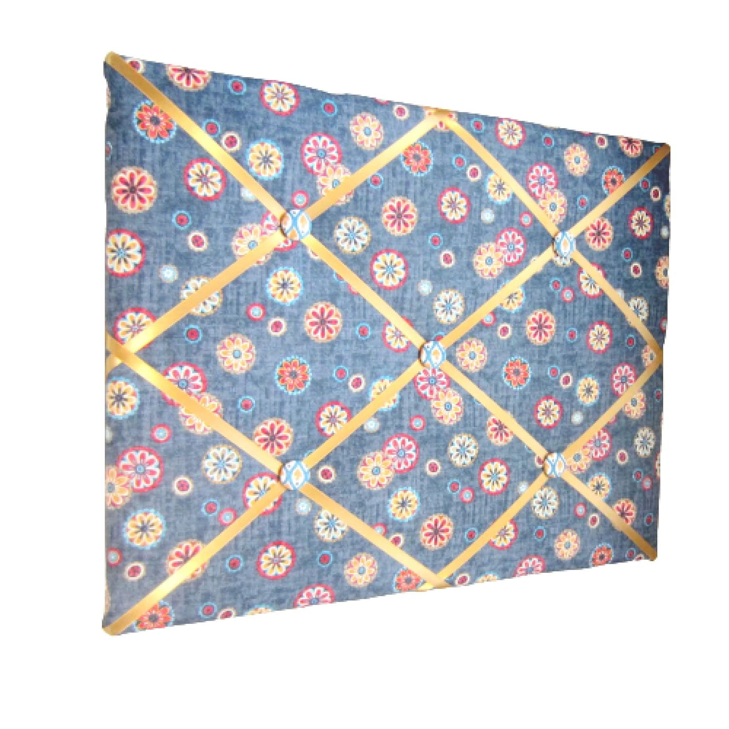 16x20 French Memory Board Navy Medallion Bow Board