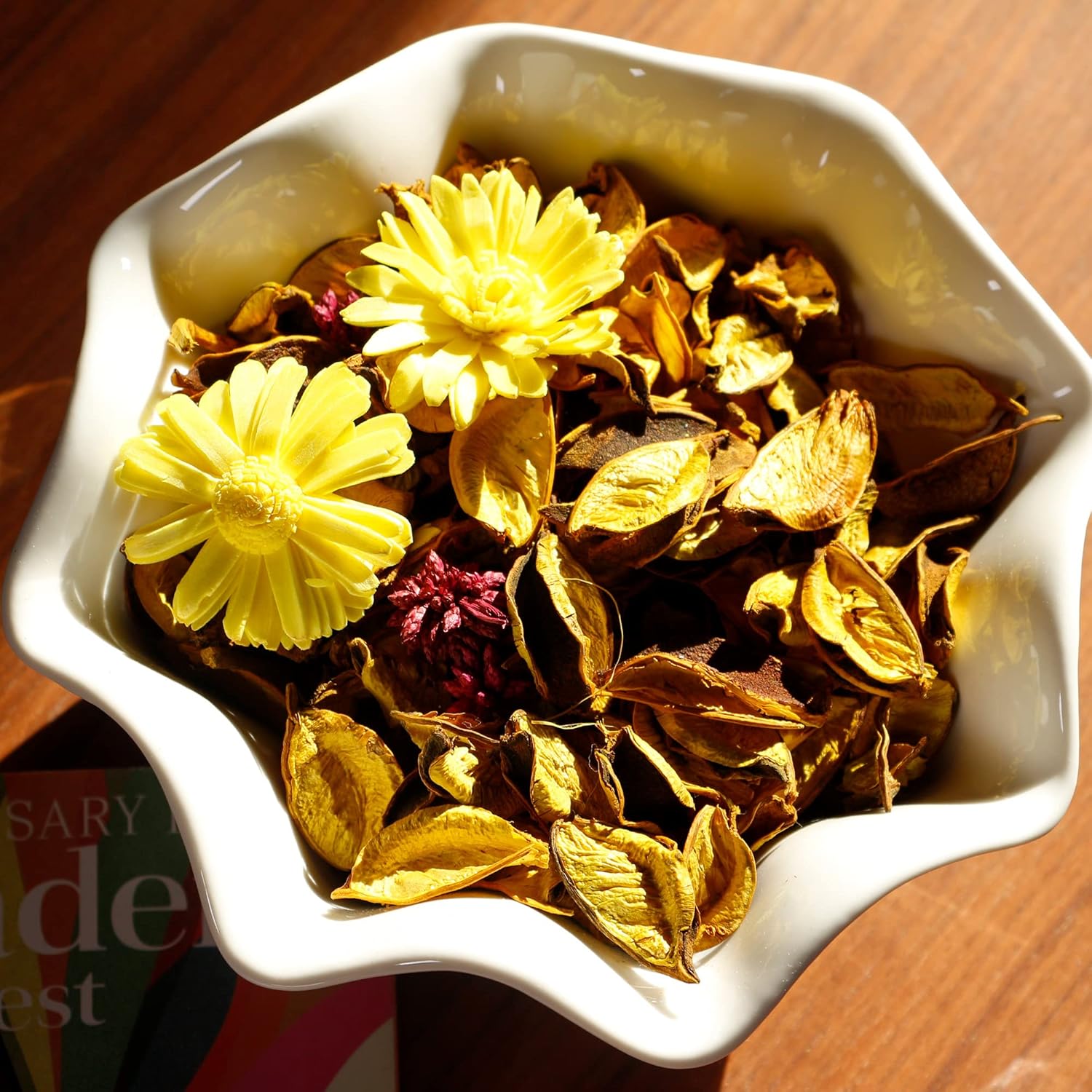 AlaTyche Mini Yellow Lemon Scented Potpourri Bag
