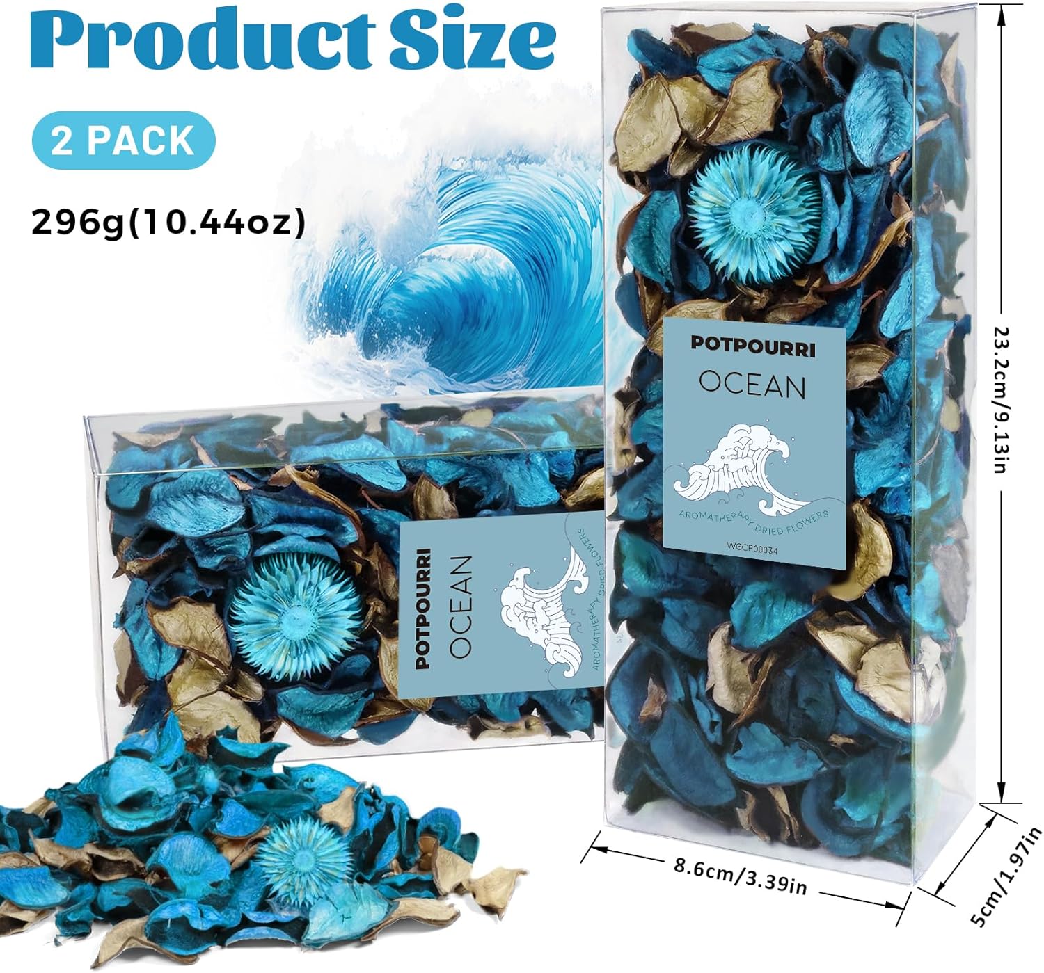 STRN Ocean Scented Potpourri Bowl Filler