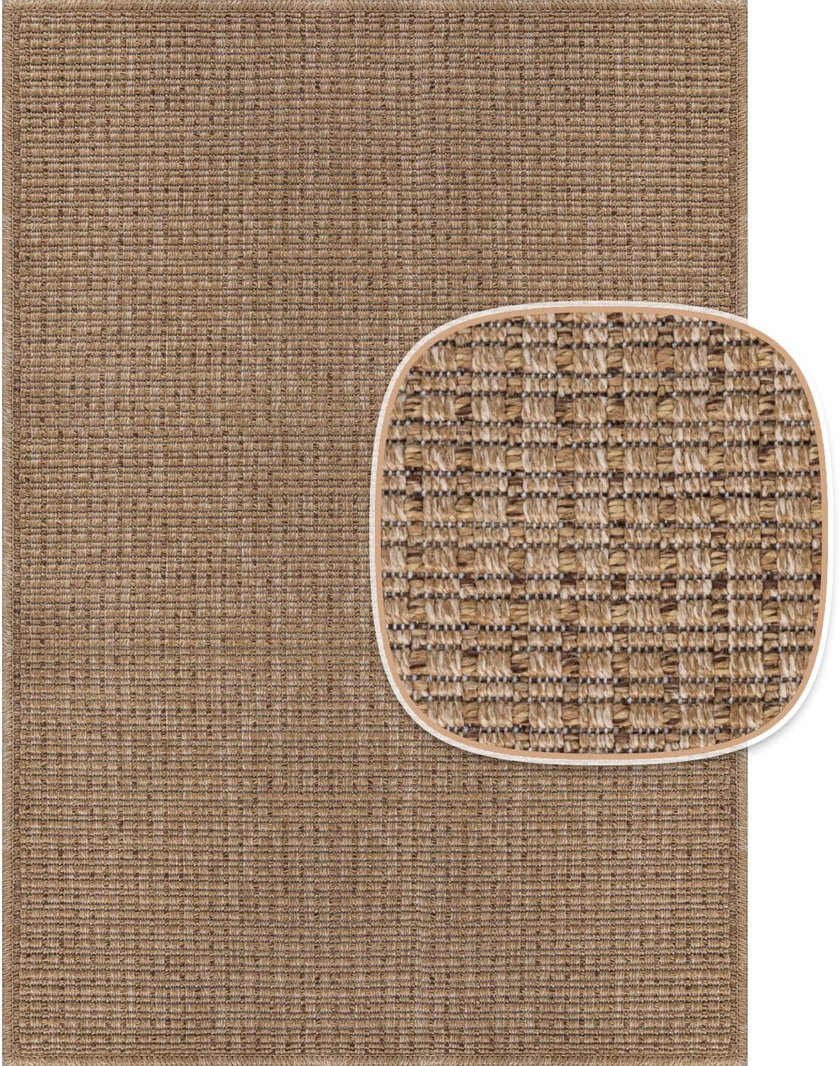 Beverley Rug 5x7 Jute Natural Area Rug