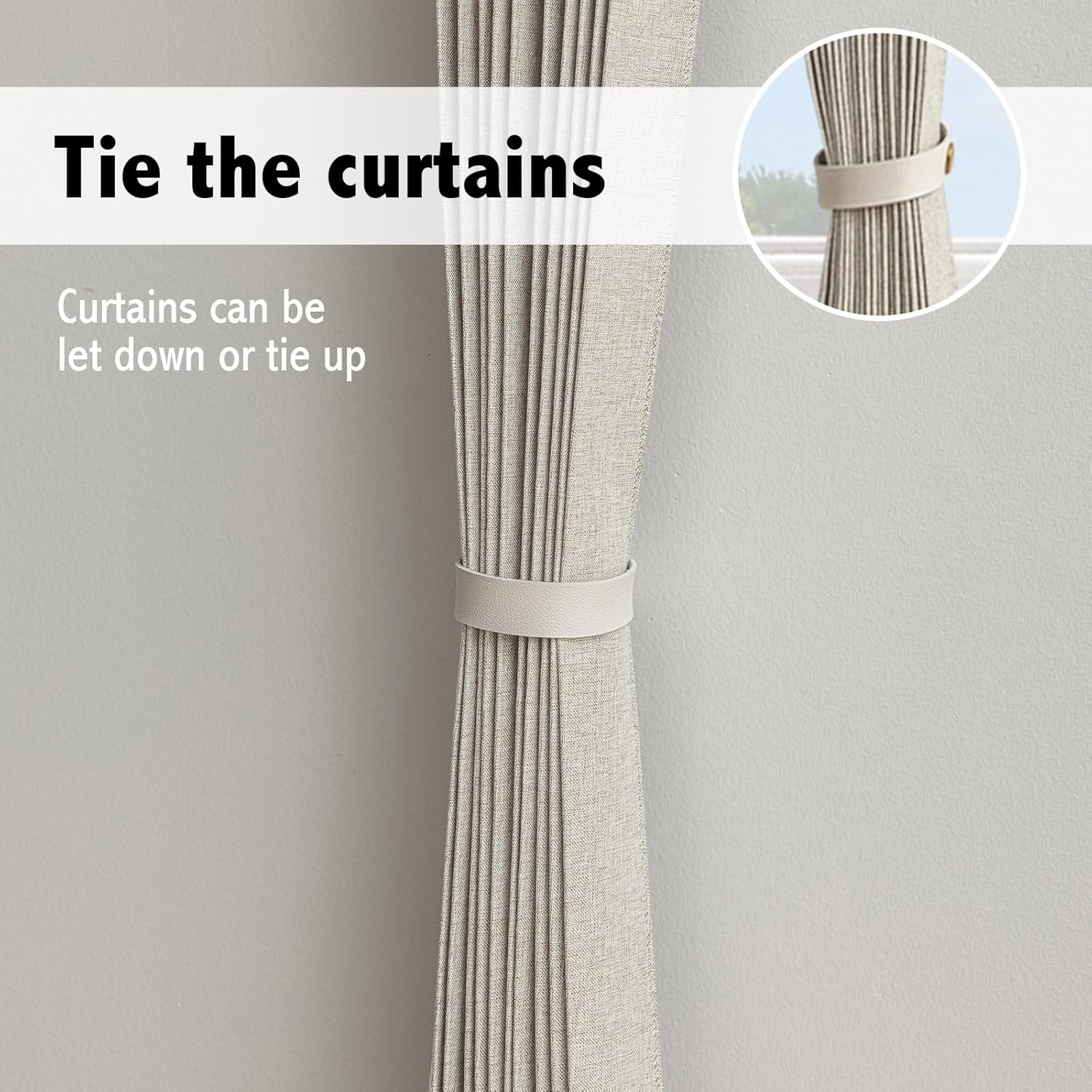 AJAZZ Blackout Doorway Curtains 1 Panel 98 W x 78 L