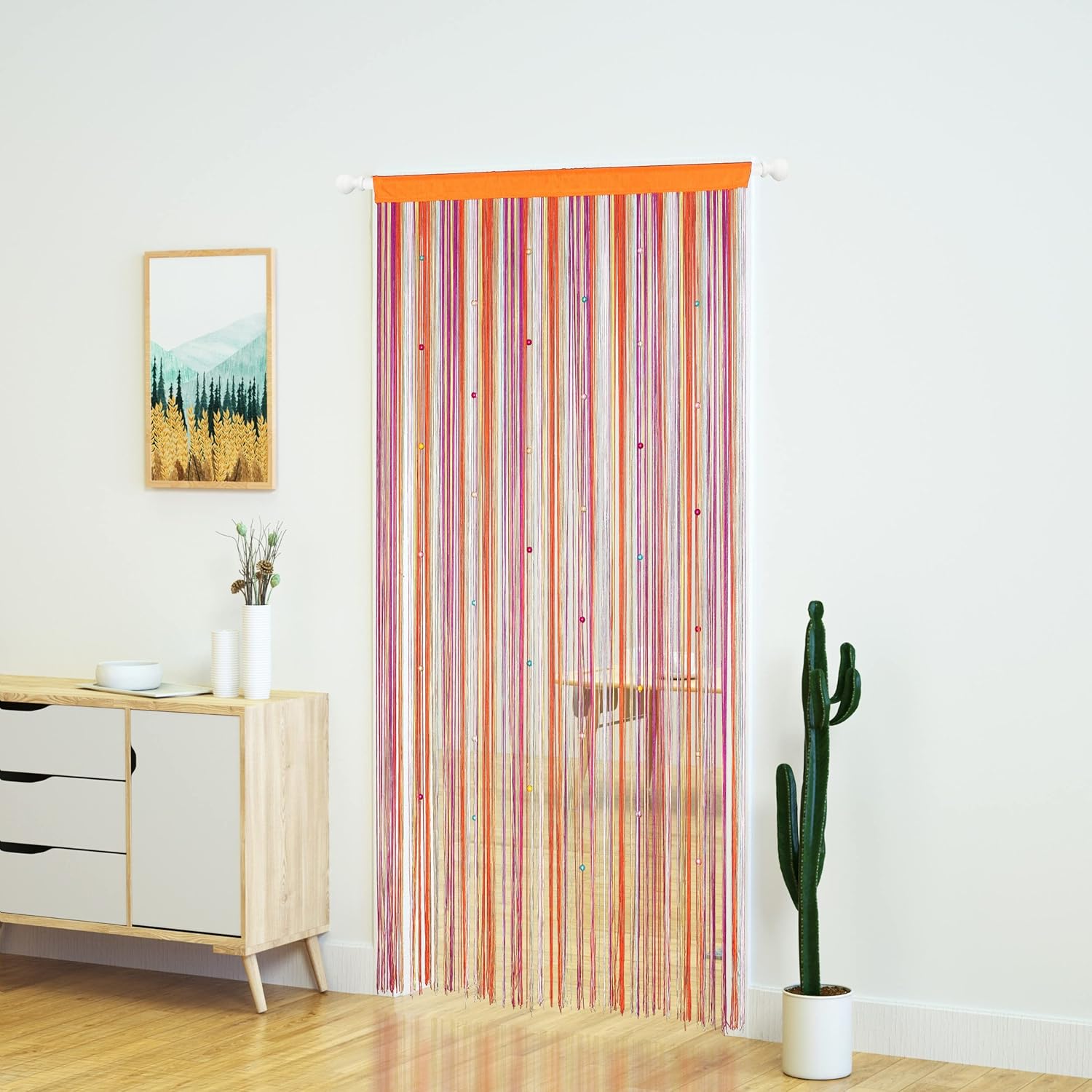 YaoYue Beaded Curtain Door String for Privacy Decor