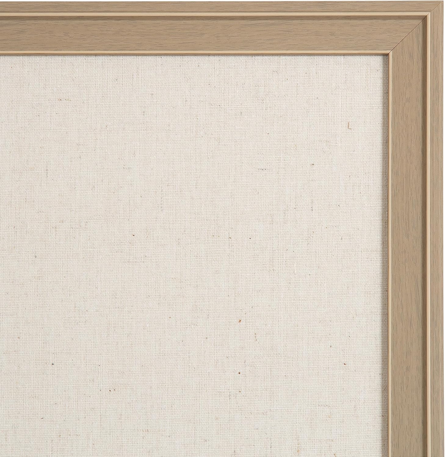 Kate and Laurel Oakhurst Linen Fabric Pinboard 24x36