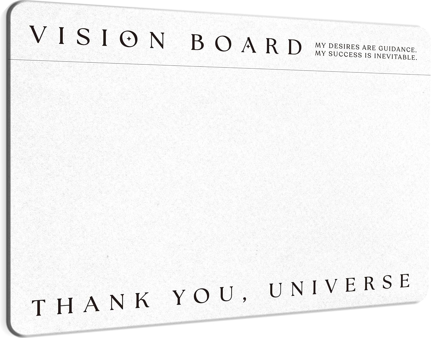 Premium Vision Board 17x23 Inches Minimalist