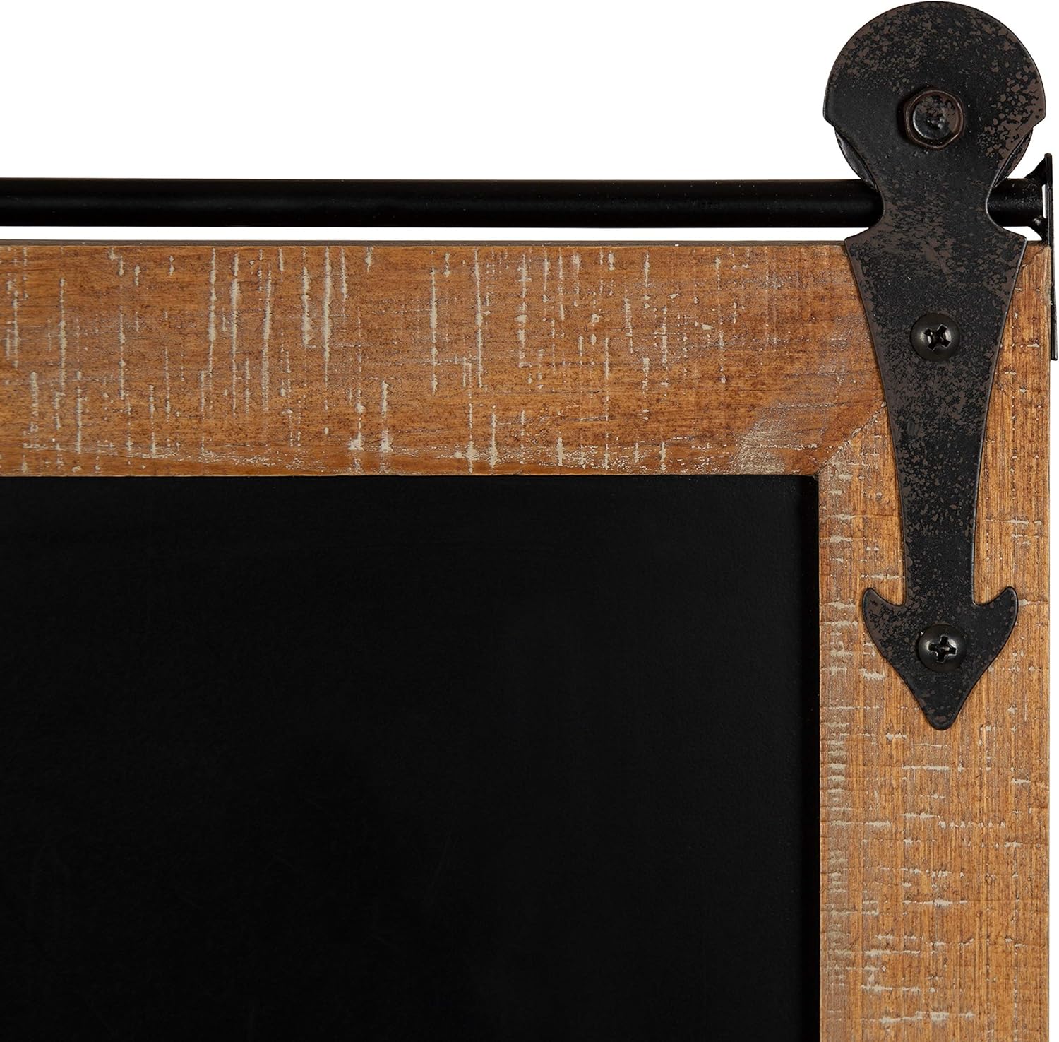 Kate and Laurel Cates Modern Farmhouse Barn Door Chalkboard